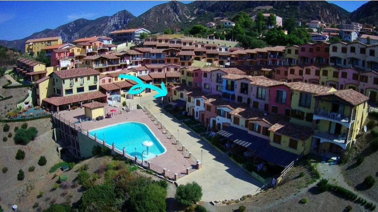 Villetta L'Estasi Tanca Piras a bordo piscina, vista mare e Wi-Fi Nebida Esterno foto