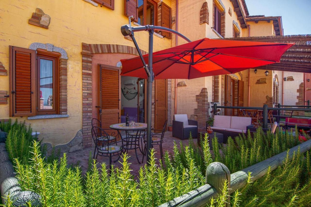 Villetta L'Estasi Tanca Piras a bordo piscina, vista mare e Wi-Fi Nebida Esterno foto
