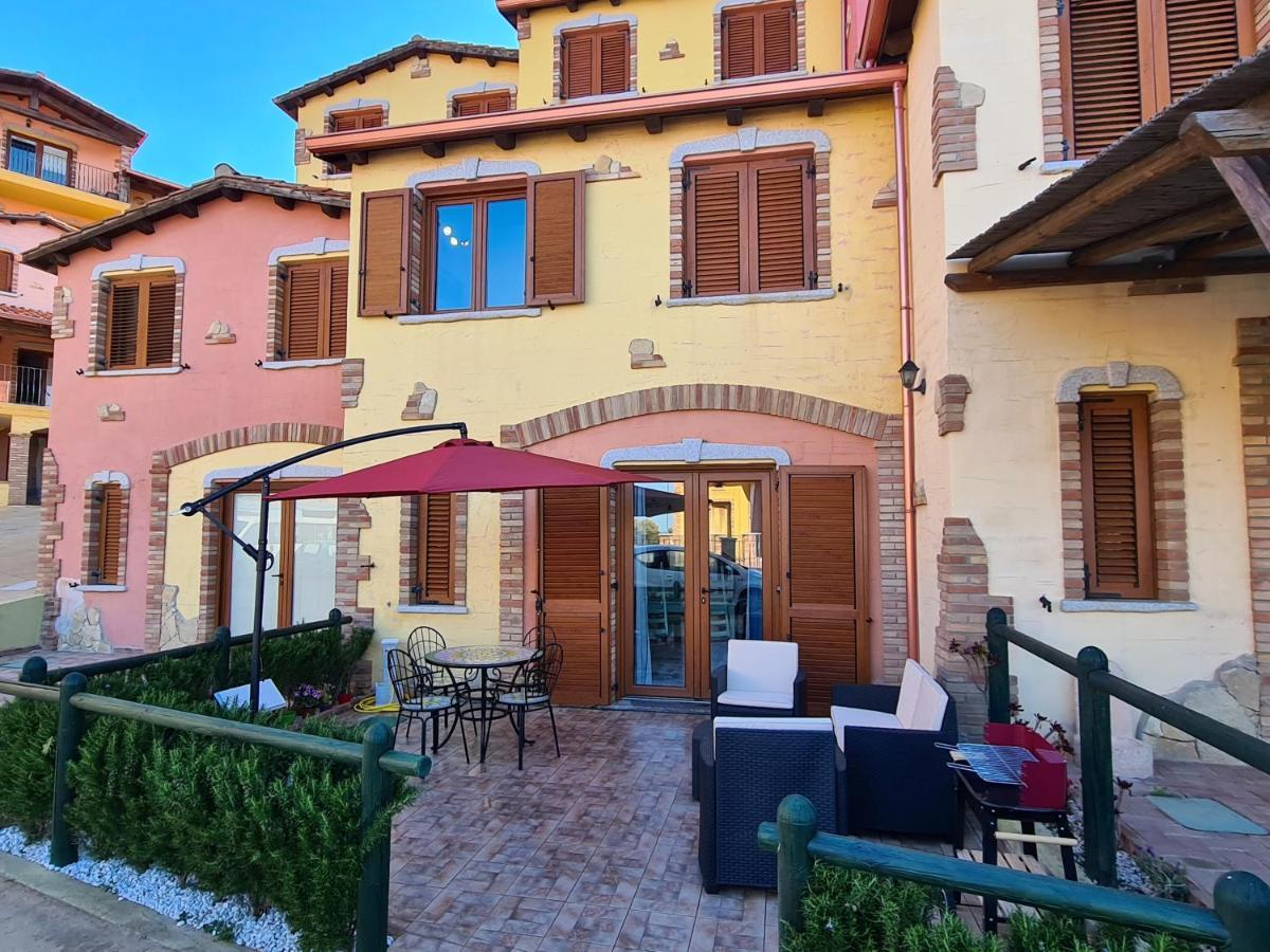 Villetta L'Estasi Tanca Piras a bordo piscina, vista mare e Wi-Fi Nebida Esterno foto
