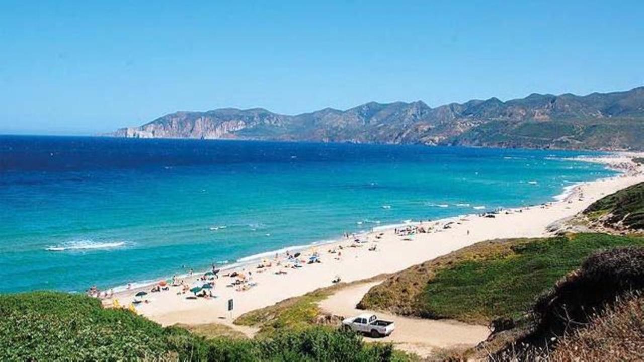 Villetta L'Estasi Tanca Piras a bordo piscina, vista mare e Wi-Fi Nebida Esterno foto